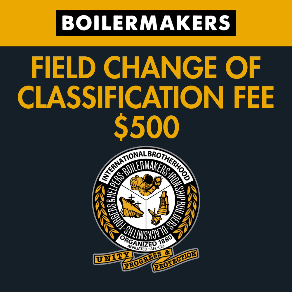 Field Change of Classification Fee