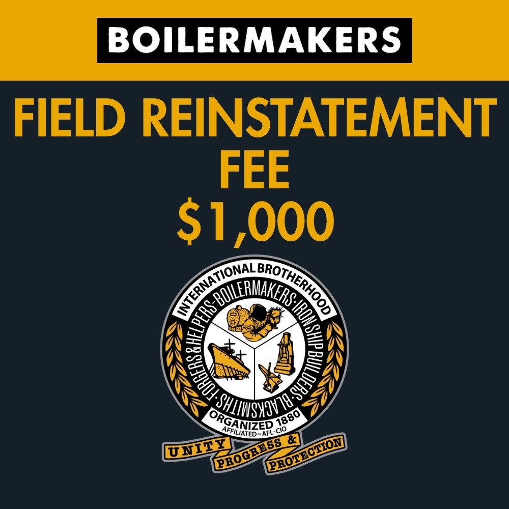 Field Reinstatement Fee